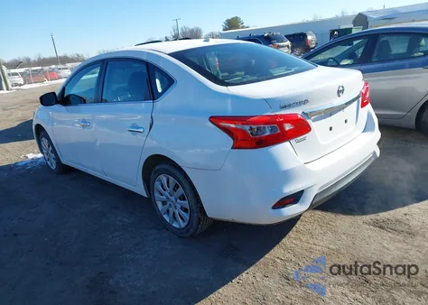 2017 Nissan Sentra Sv z USA, uszkodzony, nr VIN 3N1AB7AP2HY343626